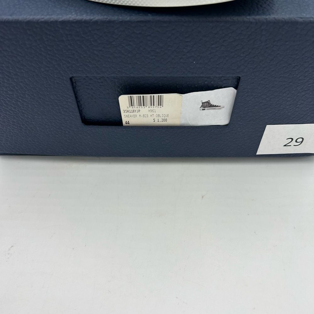 Men's Dior B – 23 oblique high top sneakers size 44 made in Italy - Picture 5 of 12